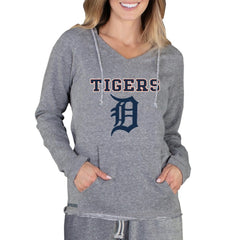Detroit Tigers Concepts Sport Women's Mainstream Terry Long Sleeve Hoodie Top - MLB