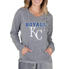 Kansas City Royals Concepts Sport Women's Mainstream Terry Long Sleeve Hoodie Top - MLB