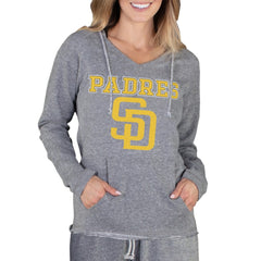 San Diego Padres Concepts Sport Women's Mainstream Terry Long Sleeve Hoodie Top - MLB