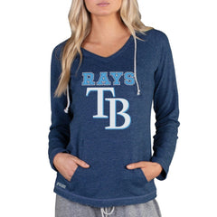 Tampa Bay Rays Concepts Sport Women's Mainstream Terry Long Sleeve Hoodie Top - MLB