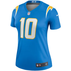 Justin Herbert Los Angeles Chargers Women's Legend Player Performance Top Powder Blue | Nike for Sale