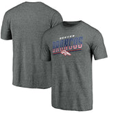 Denver Broncos Team Freedom Tri-Blend T-Shirt Gray | NFL