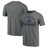 Dallas Stars Team Freedom Tri-Blend T-Shirt - Heathered Gray - NHL