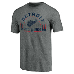 Detroit Red Wings Team Freedom Tri-Blend T-Shirt - Heathered Gray - NHL