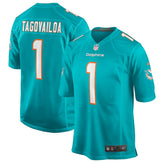 Tua Tagovailoa Miami Dolphins Player Game Jersey Aqua | Nike for Sale