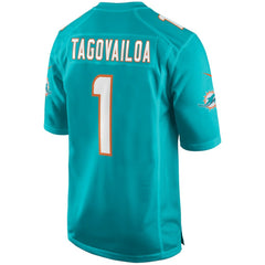 Tua Tagovailoa Miami Dolphins Player Game Jersey Aqua | Nike for Sale