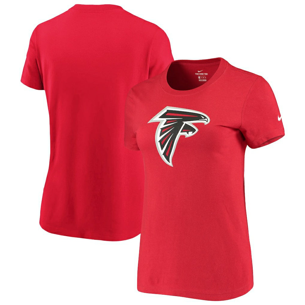 Atlanta Falcons Women's Logo Essential T-Shirt Red | Nike for Sale