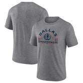 Dallas Mavericks Team Freedom Tri-Blend T-Shirt Gray - NBA