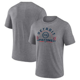 Detroit Pistons Team Freedom Tri-Blend T-Shirt Gray - NBA