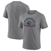 Minnesota Timberwolves Team Freedom Tri-Blend T-Shirt Gray - NBA