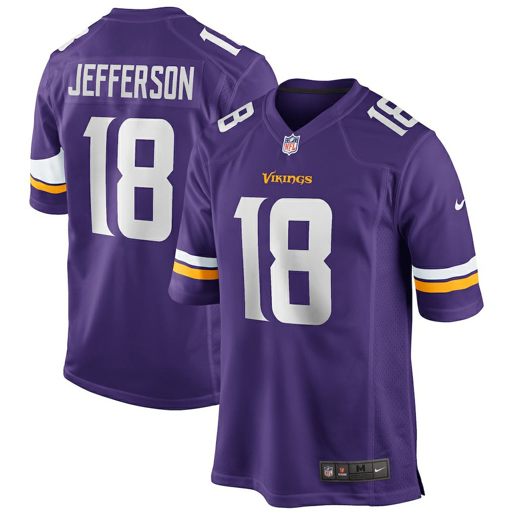 Justin Jefferson Minnesota Vikings Player Game Jersey Purple | Nike for Sale