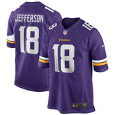 Justin Jefferson Minnesota Vikings Player Game Jersey Purple | Nike for Sale