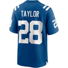 Jonathan Taylor Indianapolis Colts Player Game Jersey Royal | Nike for Sale