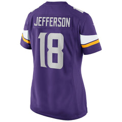Justin Jefferson Minnesota Vikings Women's Game Jersey Purple | Nike for Sale