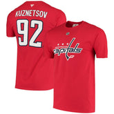 Evgeny Kuznetsov Washington Capitals Fanatics Name & Number T-Shirt - Red - NHL