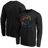 Chicago Cubs Team Pride Logo Long Sleeve T-Shirt - MLB