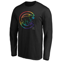 Chicago Cubs Team Pride Logo Long Sleeve T-Shirt - MLB