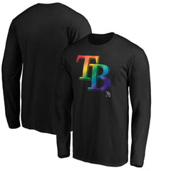 Tampa Bay Rays Team Pride Logo Long Sleeve T-Shirt - MLB