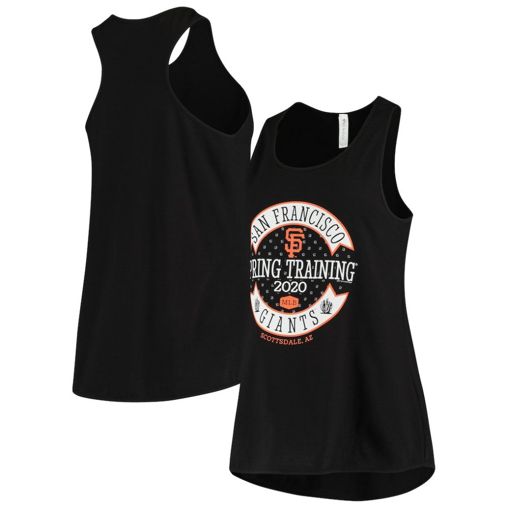 San Francisco Giants Soft as a Grape Women's 2020 Spring Training Circle Tank Top - MLB