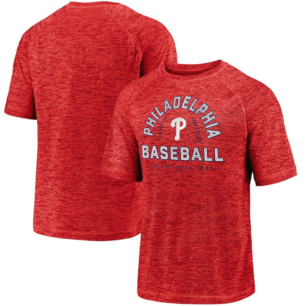 Philadelphia Phillies Fanatics Line Up Primary Threat Striated T-Shirt - MLB