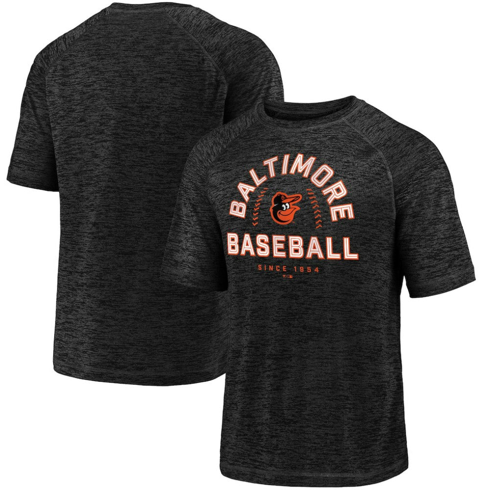 Baltimore Orioles Fanatics Line Up Primary Threat Striated T-Shirt - MLB