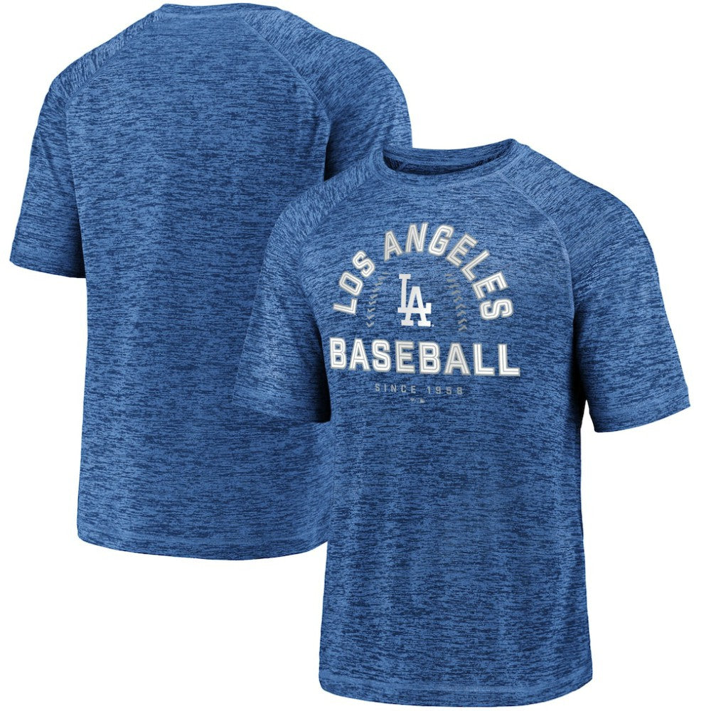 Los Angeles Dodgers Fanatics Line Up Primary Threat Striated T-Shirt - MLB
