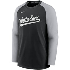 Chicago White Sox Nike Authentic Collection Pregame Performance Raglan Pullover Sweatshirt - MLB