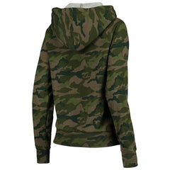 New Orleans Saints New Era Women's Raglan Full-Zip Hoodie Camo | NFL