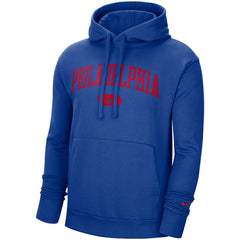 Philadelphia 76ers Heritage Essential Pullover Hoodie Royal - NBA