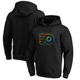 Philadelphia Flyers Team Pride Logo Pullover Hoodie - Black - NHL