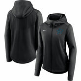 Miami Marlins Nike Women's Authentic Collection Baseball Performance Full-Zip Hoodie - MLB