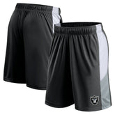Las Vegas Raiders Prep Colorblock Shorts Black | Fanatics