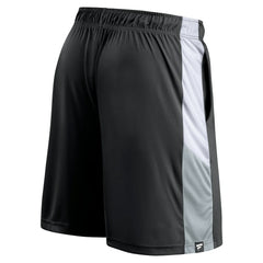 Las Vegas Raiders Prep Colorblock Shorts Black | Fanatics