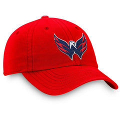 Washington Capitals Fanatics Core Primary Logo Adjustable Hat - Red - NHL