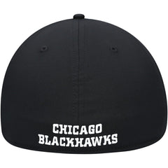 Chicago Blackhawks Fanatics Core Primary Logo Flex Hat - Black - NHL