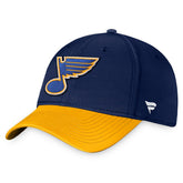 St. Louis Blues Fanatics Core Primary Logo Flex Hat - Navy - NHL