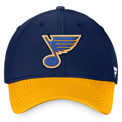 St. Louis Blues Fanatics Core Primary Logo Flex Hat - Navy - NHL