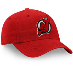 New Jersey Devils Fanatics Women's Core Primary Logo Adjustable Hat - Red - NHL