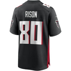 Andre Rison Atlanta Falcons Game Retired Player Jersey Black | Nike for Sale