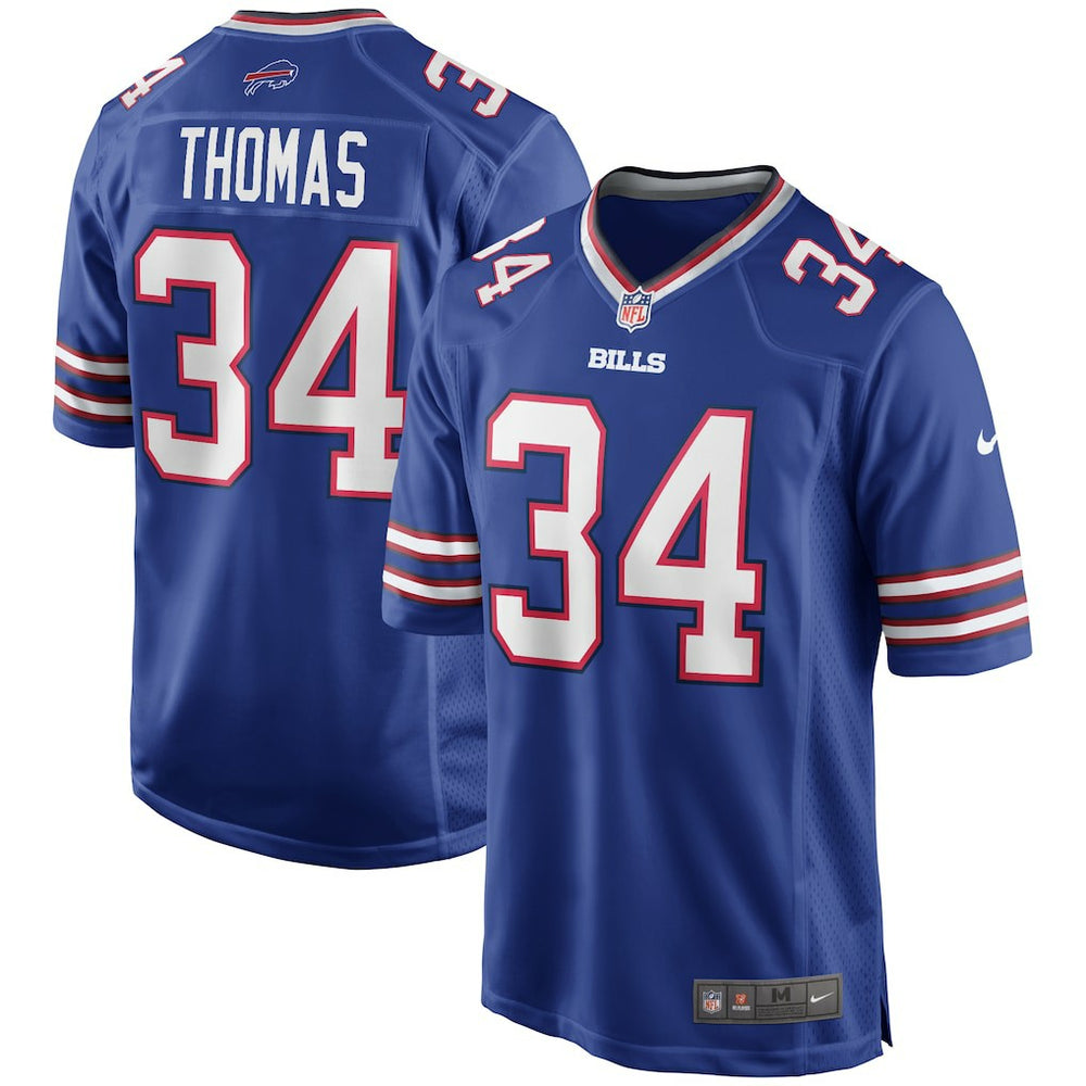Thurman Thomas Buffalo Bills Game Retired Player Jersey Royal | Nike for Sale