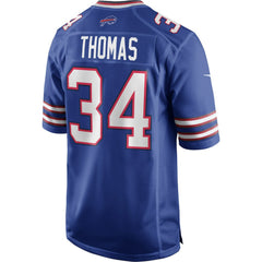 Thurman Thomas Buffalo Bills Game Retired Player Jersey Royal | Nike for Sale