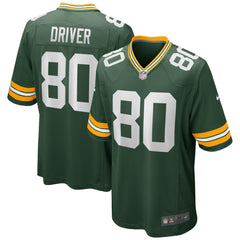 Donald Driver Green Bay Packers Game Retired Player Jersey Green | Nike for Sale