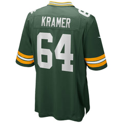 Jerry Kramer Green Bay Packers Game Retired Player Jersey Green | Nike for Sale