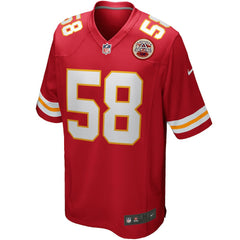 Derrick Thomas Kansas City Chiefs Game Retired Player Jersey Red | Nike for Sale