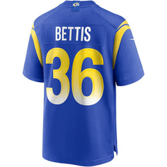 Jerome Bettis Los Angeles Rams Game Retired Player Jersey Royal | Nike for Sale