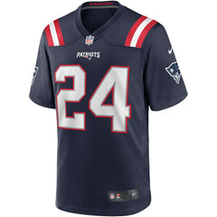 Ty Law New England Patriots Game Retired Player Jersey Navy | Nike for Sale