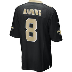 Archie Manning New Orleans Saints Game Retired Player Jersey Black | Nike for Sale
