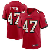 John Lynch Tampa Bay Buccaneers Game Retired Player Jersey Red | Nike for Sale