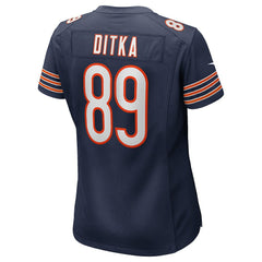 Mike Ditka Chicago Bears Women's Game Retired Player Jersey Navy | Nike for Sale