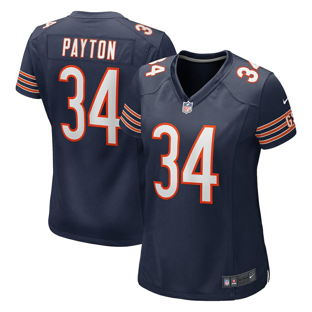 Walter Payton Chicago Bears Women's Game Retired Player Jersey Navy | Nike for Sale